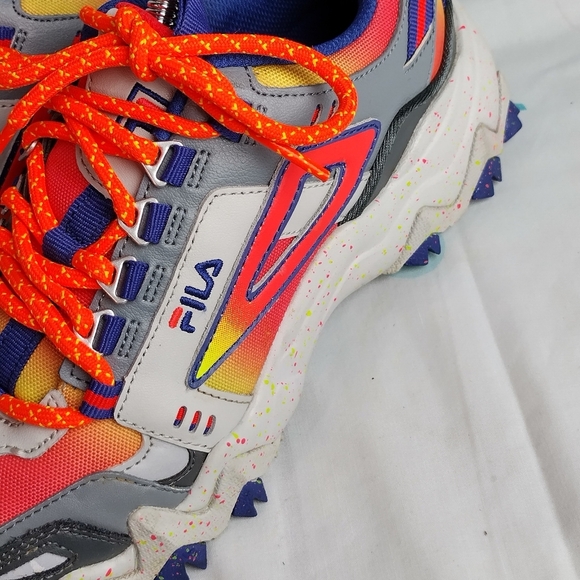 Fila Oakmont TR Fitness Trail Running Shoes Women's Size 7.5 Multi 1621 - Picture 4 of 16